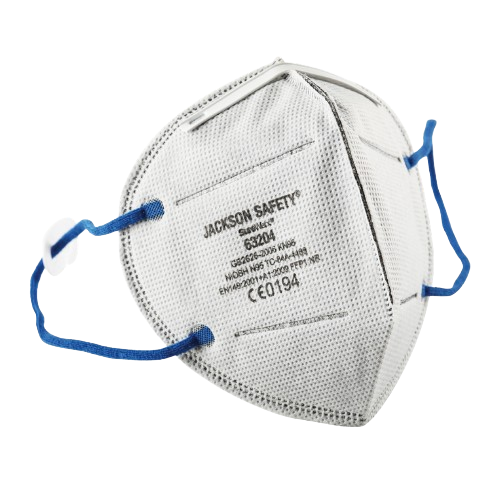 JACKSON SAFETY 63204 KN95 Foldflat Carbon Respirator without Valve