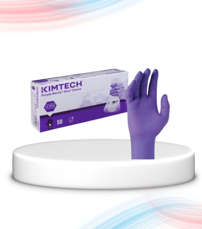 ANSELL Kimtech Purple Nitrile Xtra Gloves