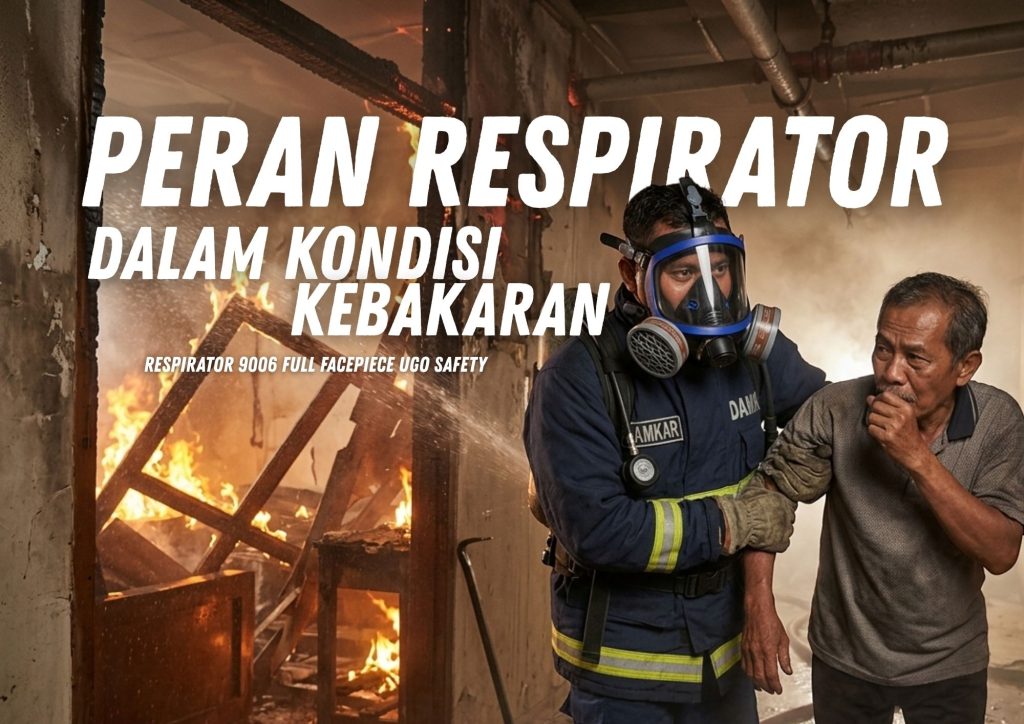 Peran Respirator dalam Kondisi Kebakaran, Melindungi Pernapasan dari Bahaya Asap dan Uap Berbahaya