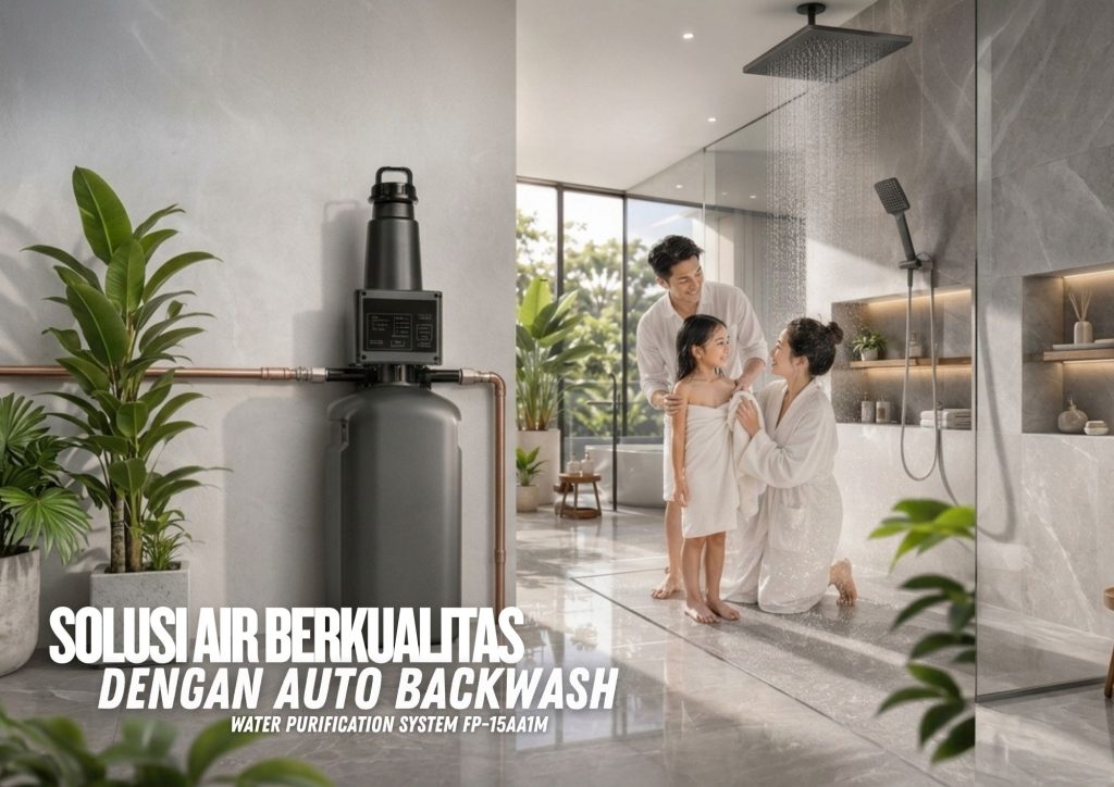 Solusi Air Berkualitas dengan Panasonic Water Purification System FP-15AA1M Auto Backwash