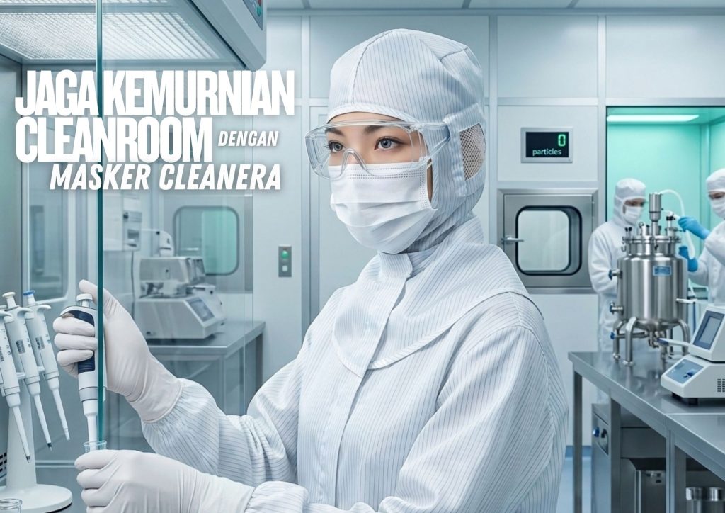 Jaga Kemurnian Cleanroom dari Sumber Kontaminasi dengan Cleanera Cleanroom Mask