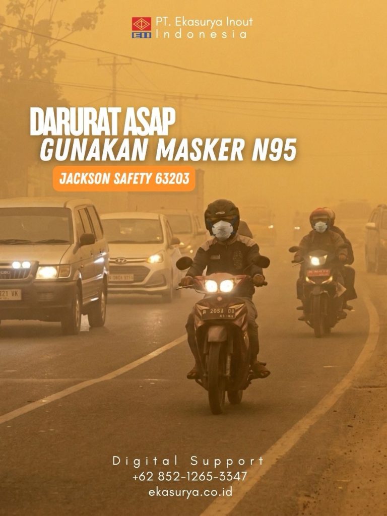 Darurat Asap! Lindungi Pernapasan dengan Masker N95 Jackson Safety 63203