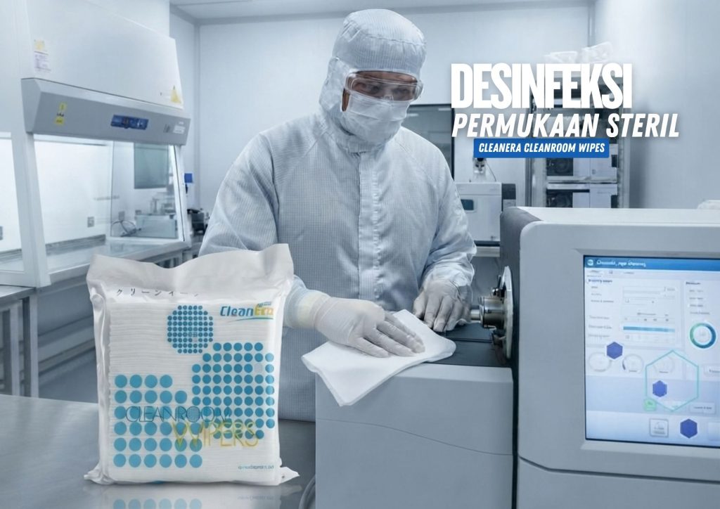 Desinfeksi Permukaan Steril  – CleanEra® Cleanroom Wipes